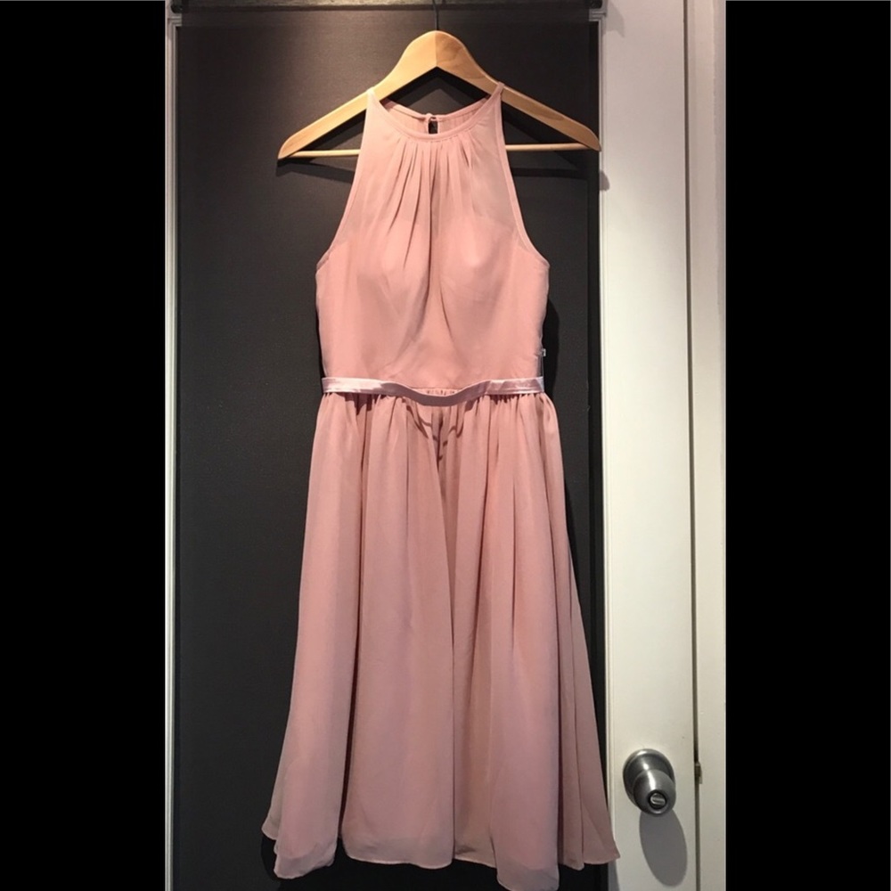 Dusty rose bridesmaid dress. Worn once.